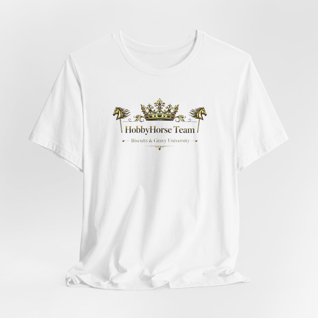 B&G HOBBYHORSE - Team Crown Tee — Equestrian Hobby Horse Riding Shirt