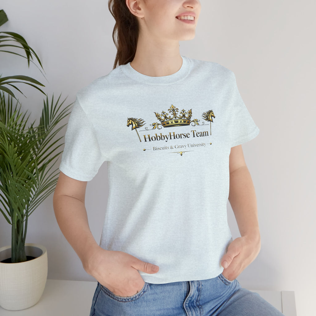 B&G HOBBYHORSE - Team Crown Tee — Equestrian Hobby Horse Riding Shirt