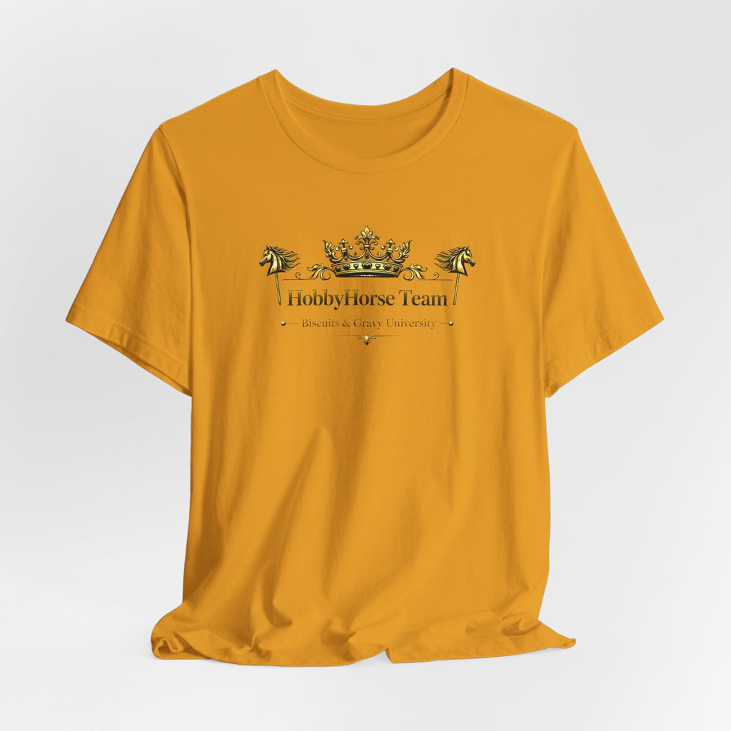 B&G HOBBYHORSE - Team Crown Tee — Equestrian Hobby Horse Riding Shirt