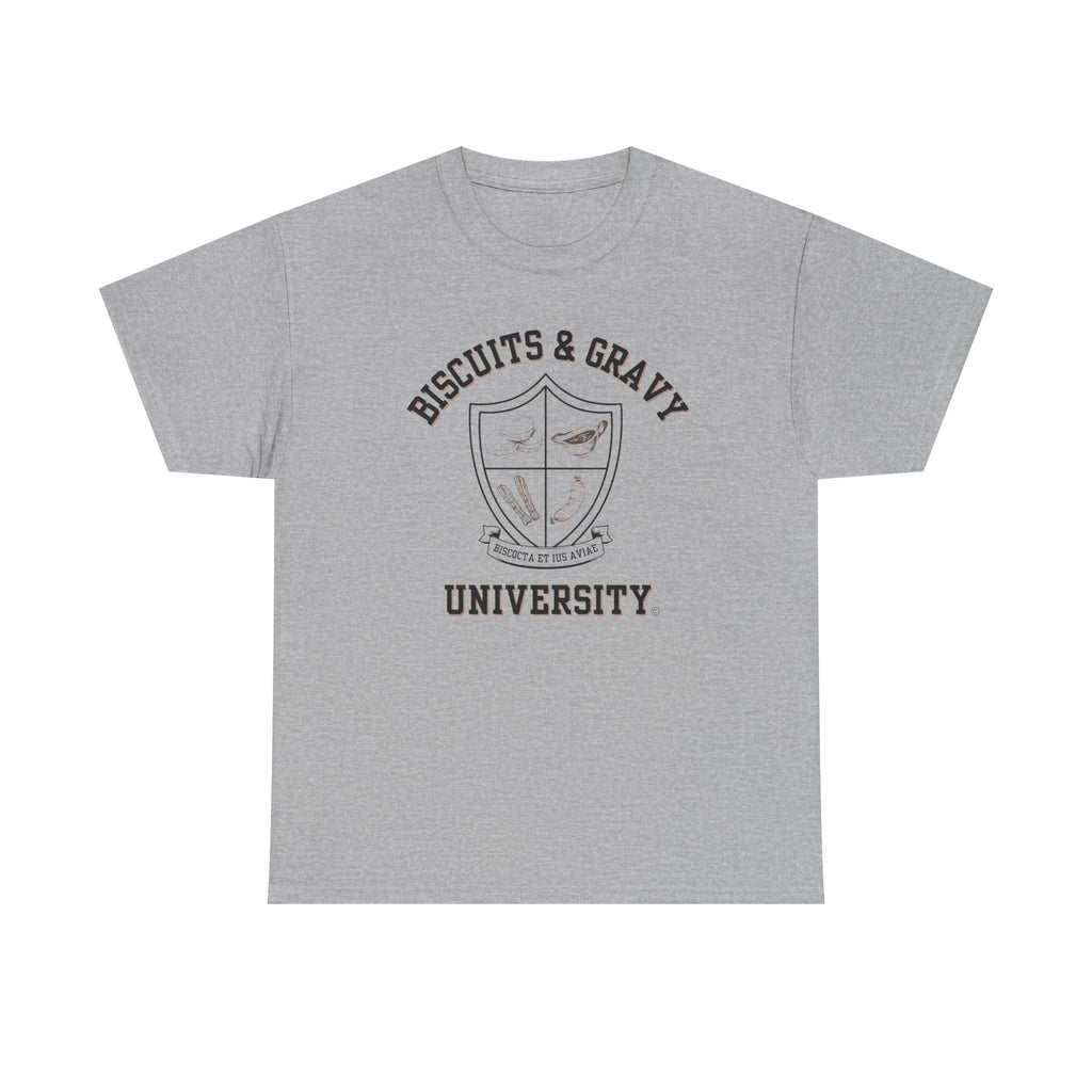 B&G Crest T-Shirt - Biscuits & Gravy University