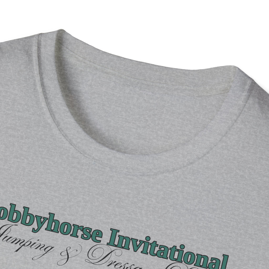 B&G HOBBYHORSE 'Hobbyhorse Invitational' T‑Shirt — Talk Derby To Me;  Horse Riding Tee