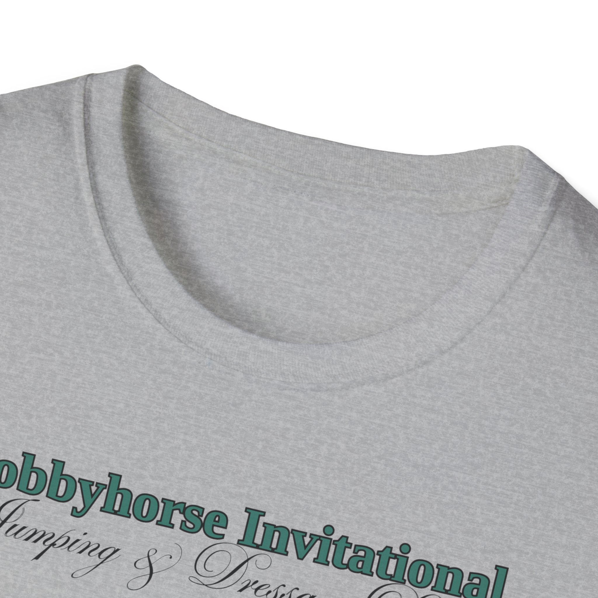 B&G HOBBYHORSE 'Hobbyhorse Invitational' T‑Shirt — Talk Derby To Me;  Horse Riding Tee