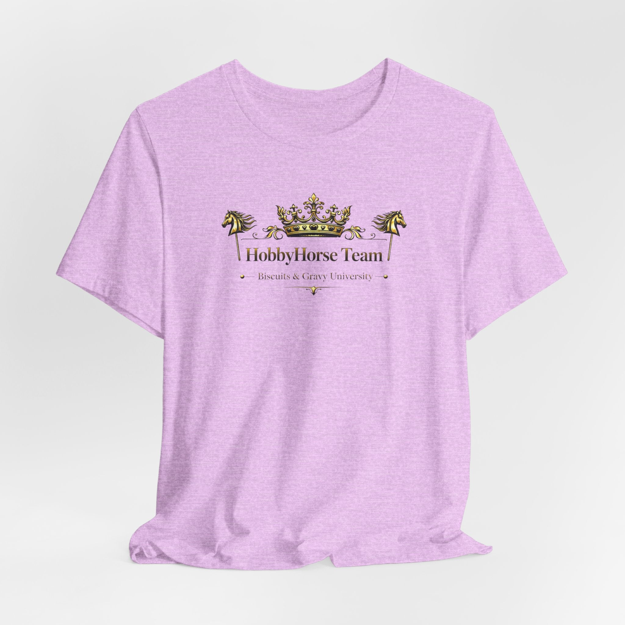 B&G HOBBYHORSE - Team Crown Tee — Equestrian Hobby Horse Riding Shirt