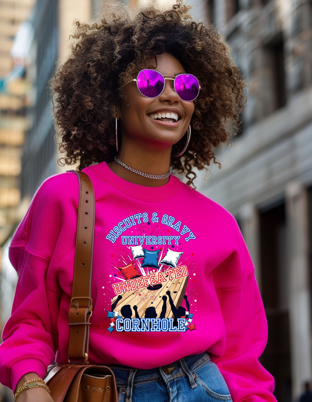 B&G UNDEFEATED Cornhole Sweatshirt