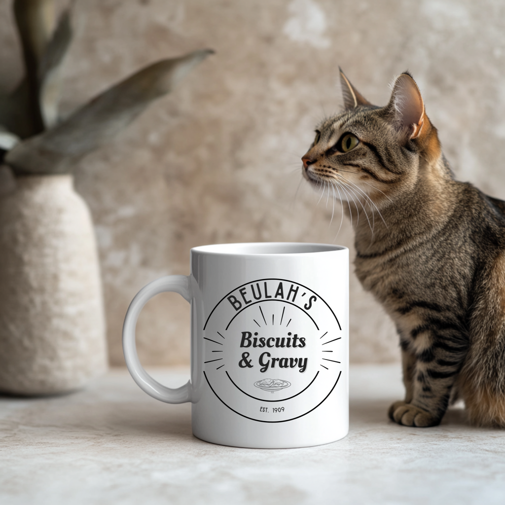 HOME Collection - Ceramic Mug 11oz - Beulah’s Biscuits & Gravy