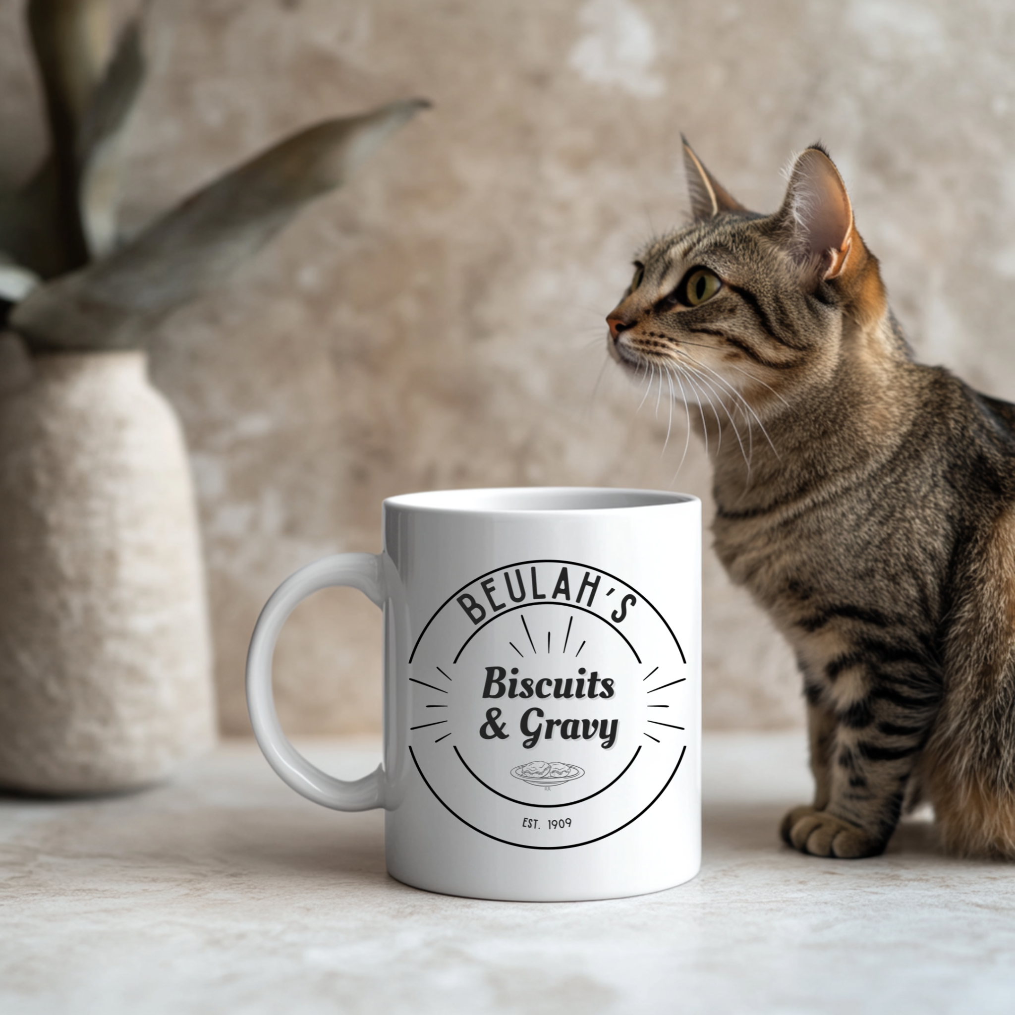 HOME Collection - Ceramic Mug 11oz - Beulah’s Biscuits & Gravy