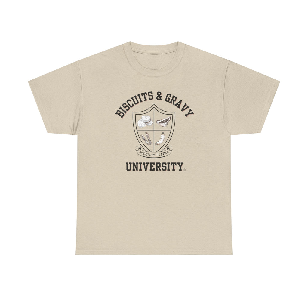B&G Crest T-Shirt - Biscuits & Gravy University