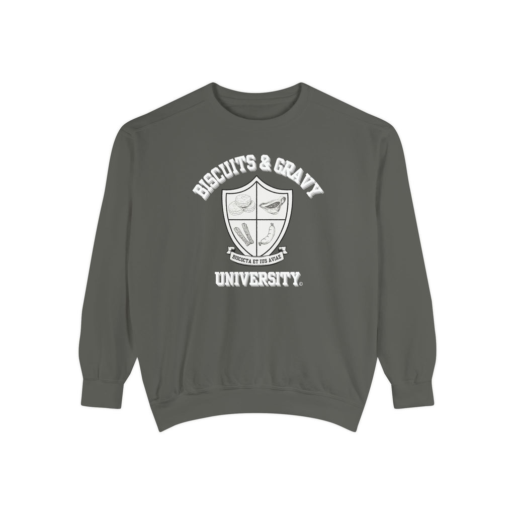 B&G Crest Sweatshirt - Biscuits & Gravy University