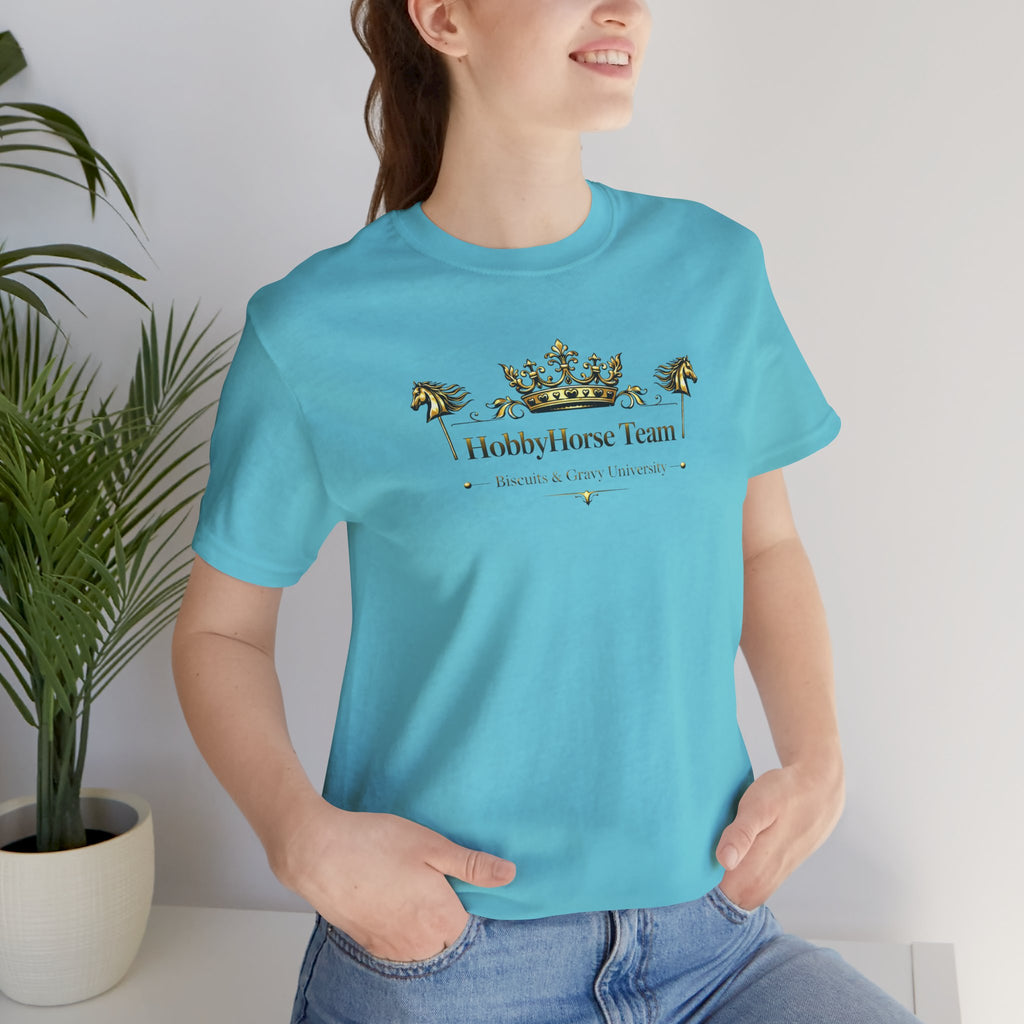 B&G HOBBYHORSE - Team Crown Tee — Equestrian Hobby Horse Riding Shirt