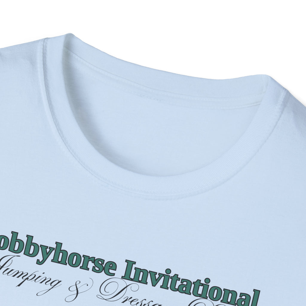 B&G HOBBYHORSE 'Hobbyhorse Invitational' T‑Shirt — Talk Derby To Me;  Horse Riding Tee