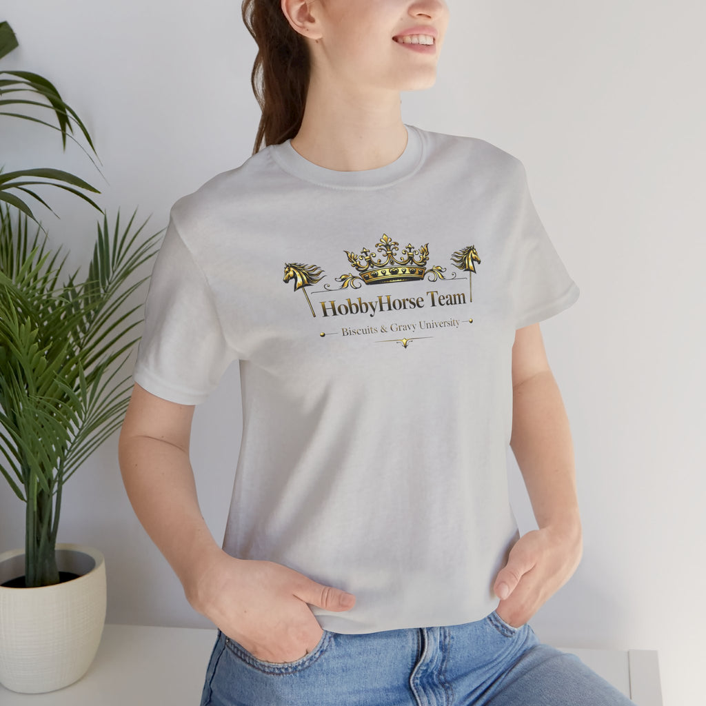 B&G HOBBYHORSE - Team Crown Tee — Equestrian Hobby Horse Riding Shirt