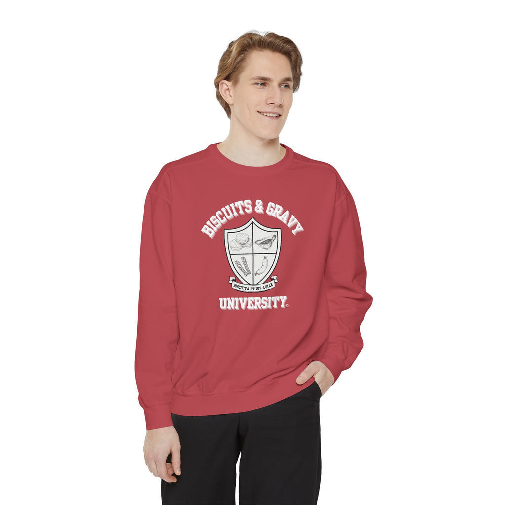 B&G Crest Sweatshirt - Biscuits & Gravy University