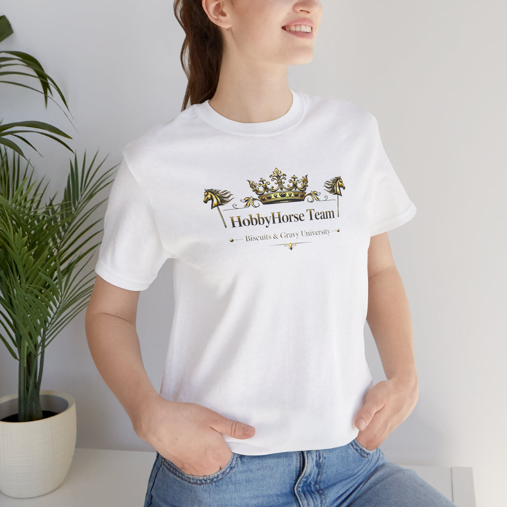 B&G HOBBYHORSE - Team Crown Tee — Equestrian Hobby Horse Riding Shirt