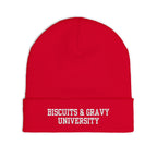 BOOKSTORE Collection - Beanie with White Embroidered Lettering