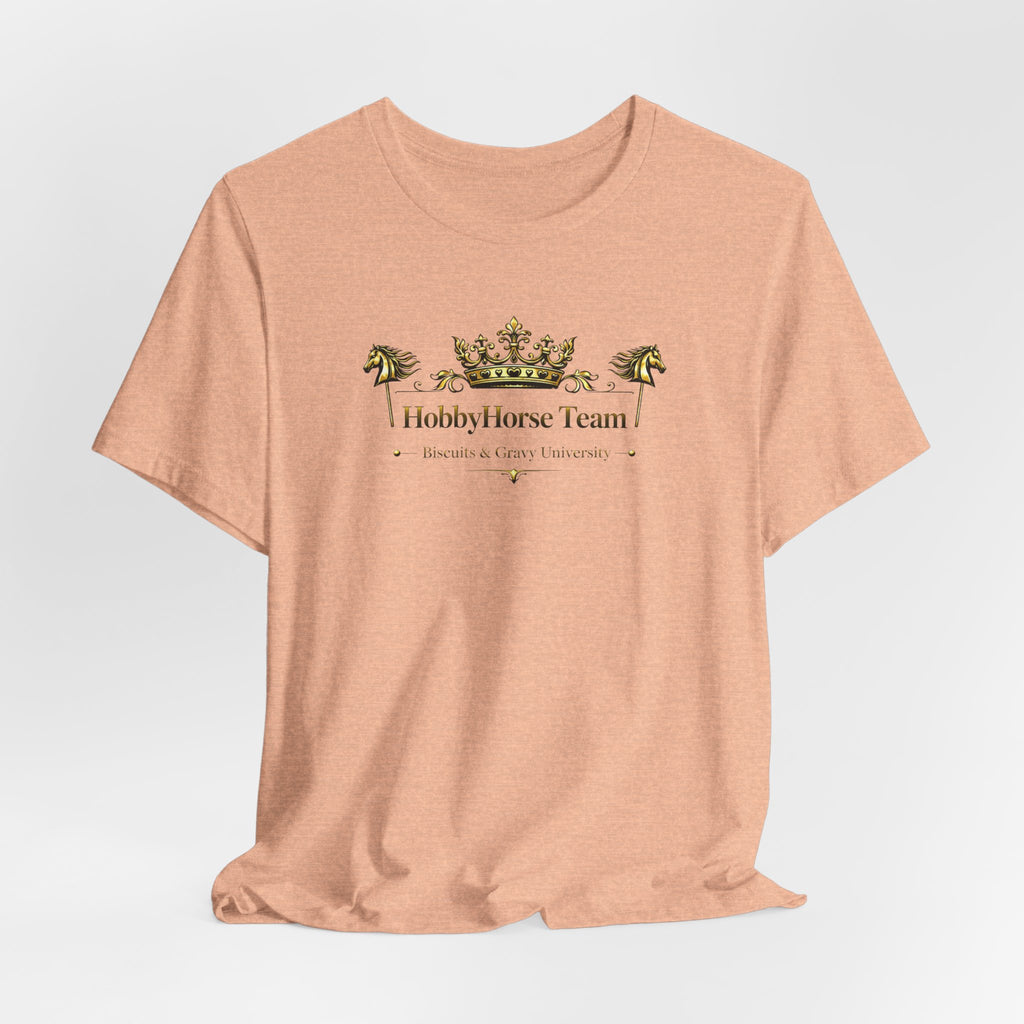 B&G HOBBYHORSE - Team Crown Tee — Equestrian Hobby Horse Riding Shirt