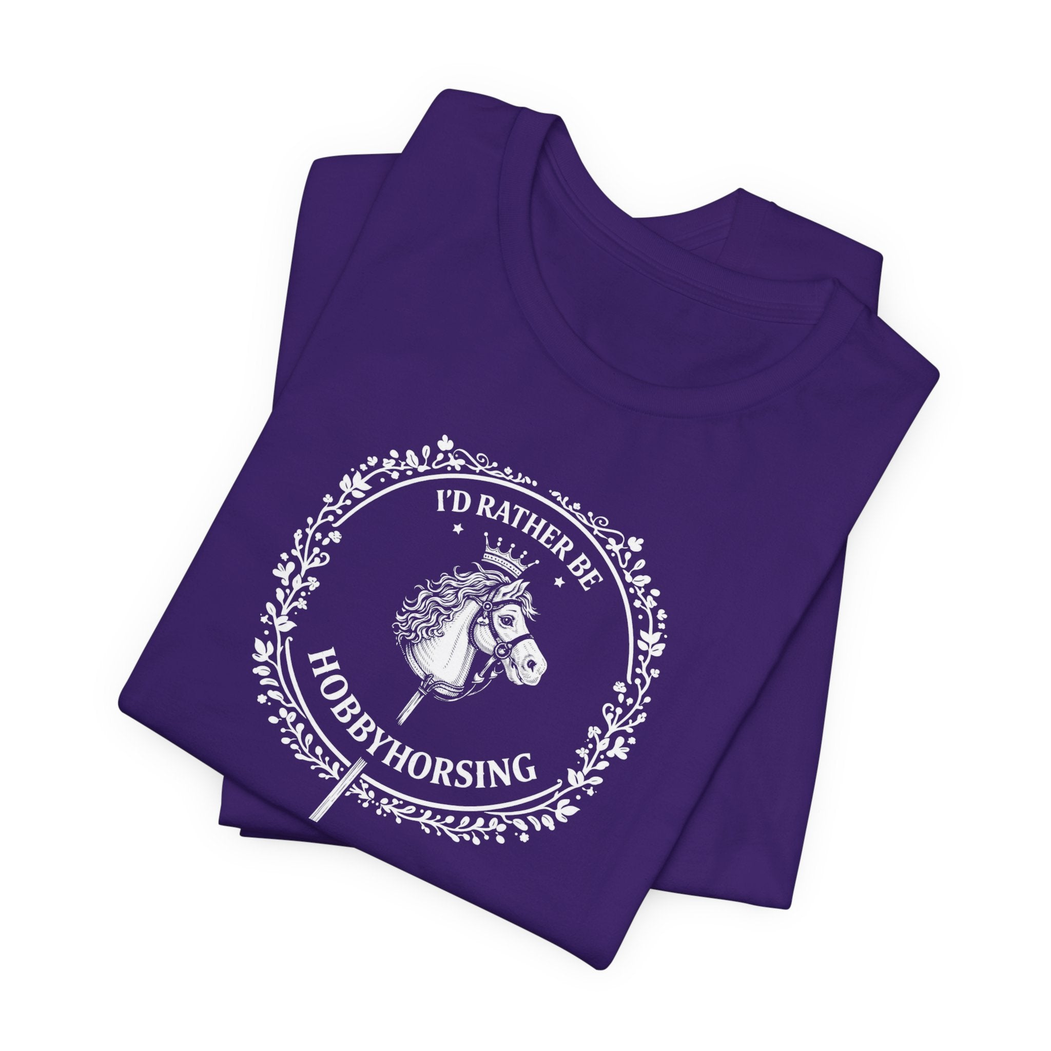 B&G HOBBYHORSE - I’d Rather Be HobbyHorsing  — Equestrian Tee