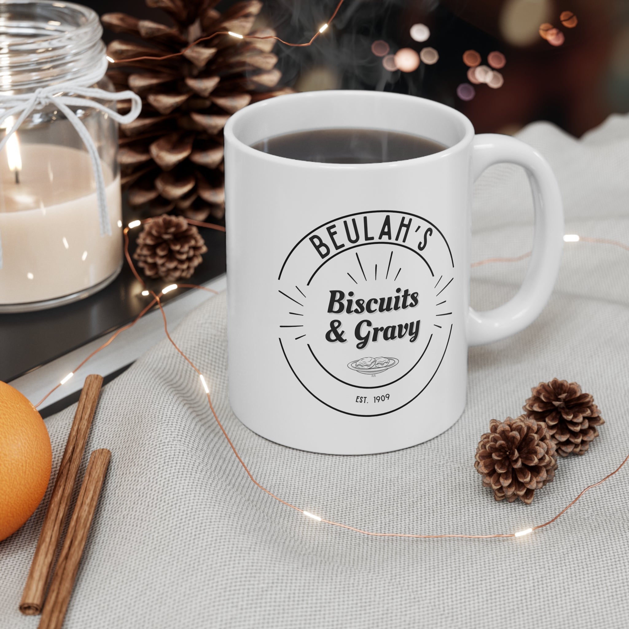 HOME Collection - Ceramic Mug 11oz - Beulah’s Biscuits & Gravy