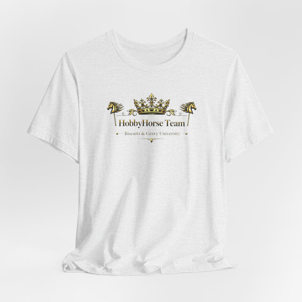 B&G HOBBYHORSE - Team Crown Tee — Equestrian Hobby Horse Riding Shirt