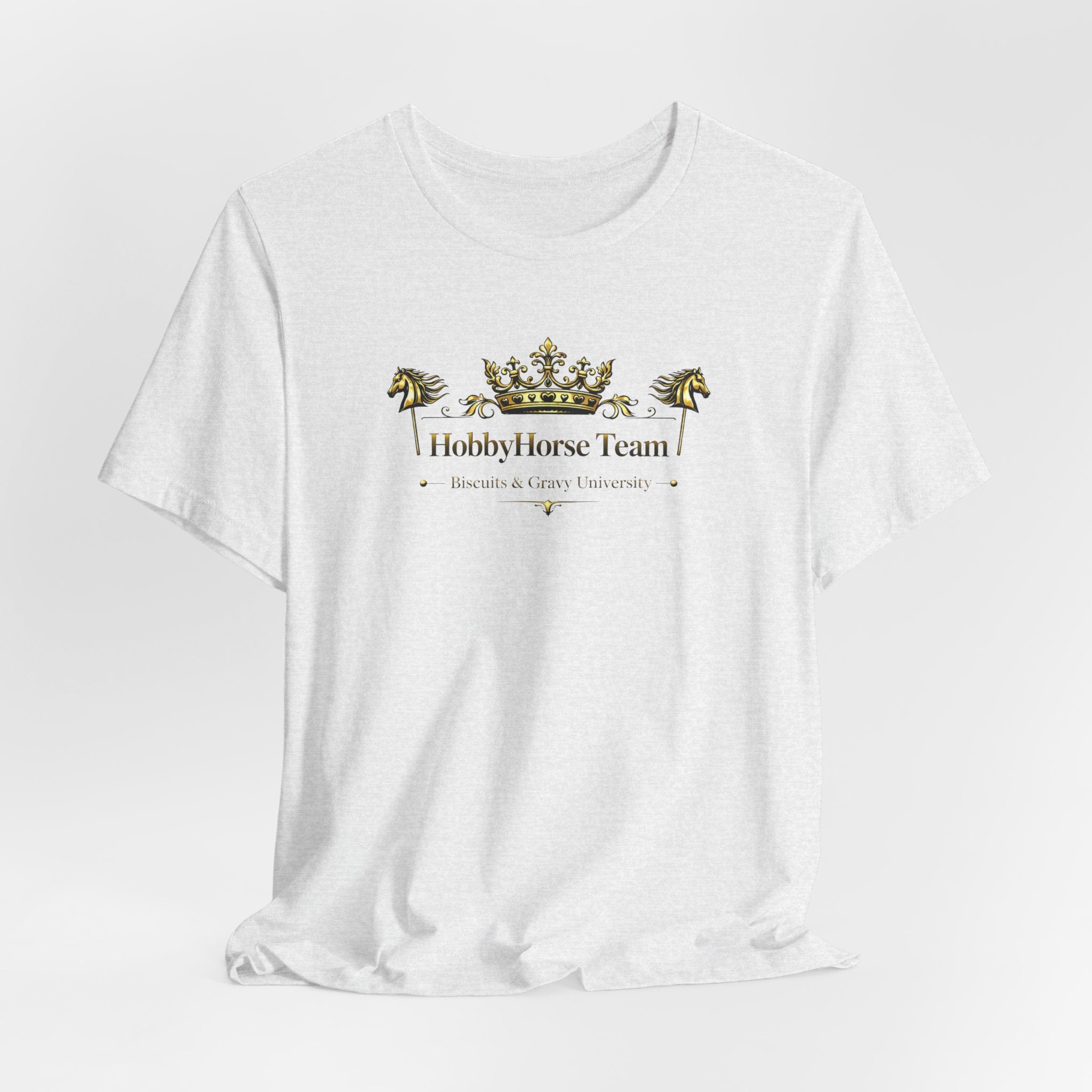 B&G HOBBYHORSE - Team Crown Tee — Equestrian Hobby Horse Riding Shirt