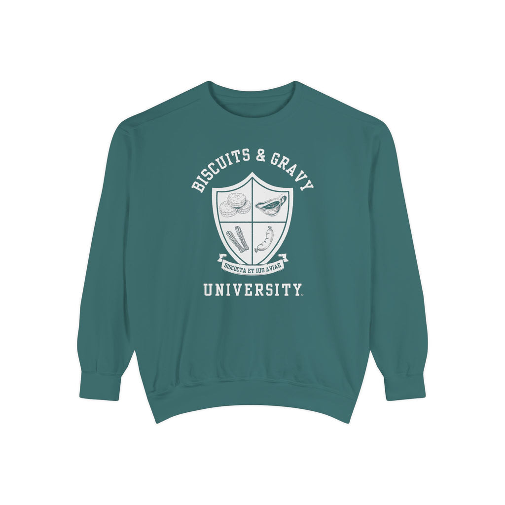 B&G Crest Sweatshirt - Biscuits & Gravy University