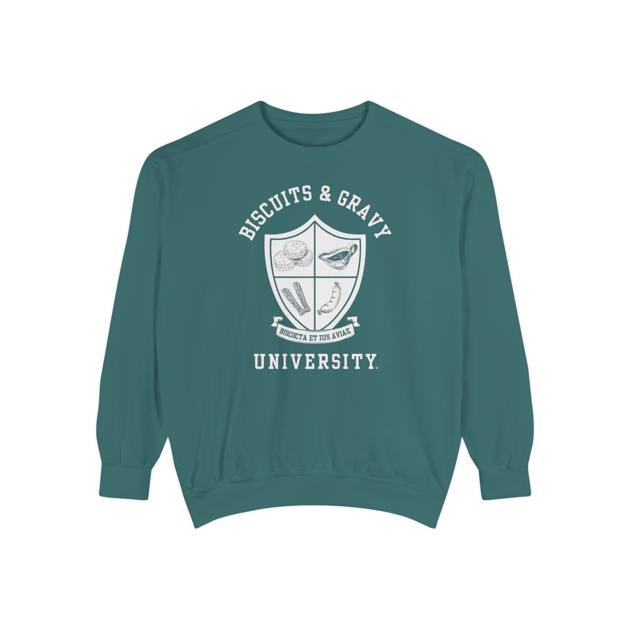 B&G Crest Sweatshirt - Biscuits & Gravy University