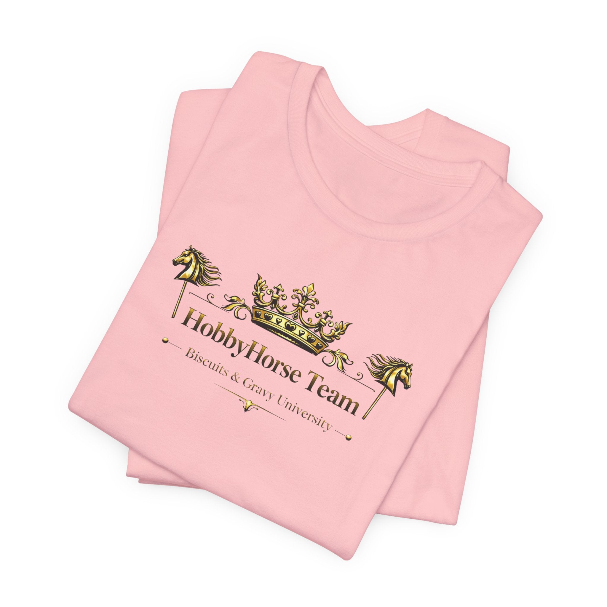 B&G HOBBYHORSE - Team Crown Tee — Equestrian Hobby Horse Riding Shirt
