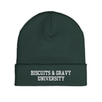 BOOKSTORE Collection - Beanie with White Embroidered Lettering