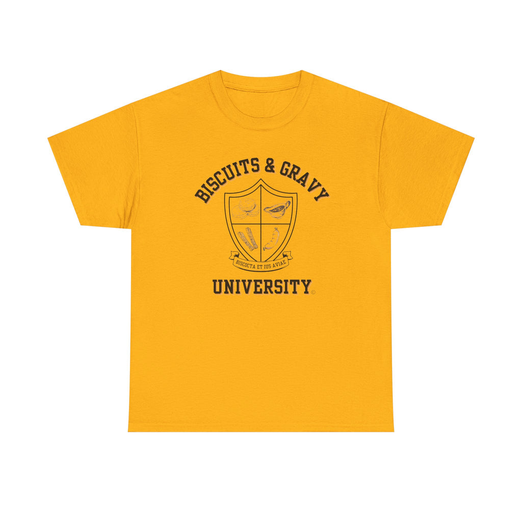 B&G Crest T-Shirt - Biscuits & Gravy University