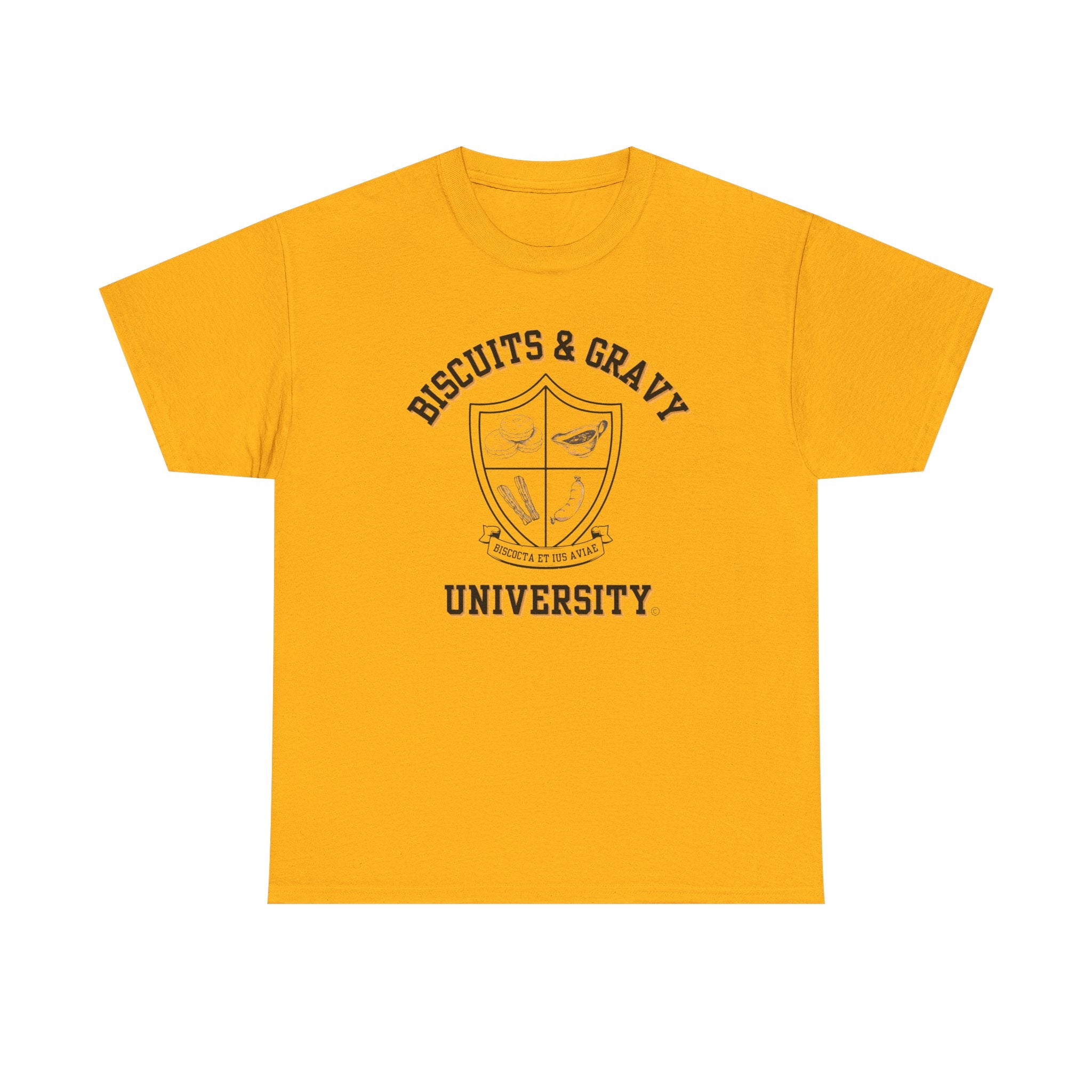 B&G Crest T-Shirt - Biscuits & Gravy University