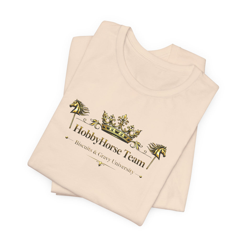B&G HOBBYHORSE - Team Crown Tee — Equestrian Hobby Horse Riding Shirt