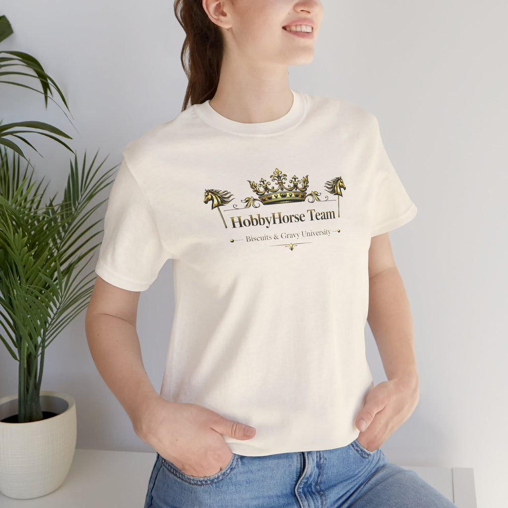 B&G HOBBYHORSE - Team Crown Tee — Equestrian Hobby Horse Riding Shirt