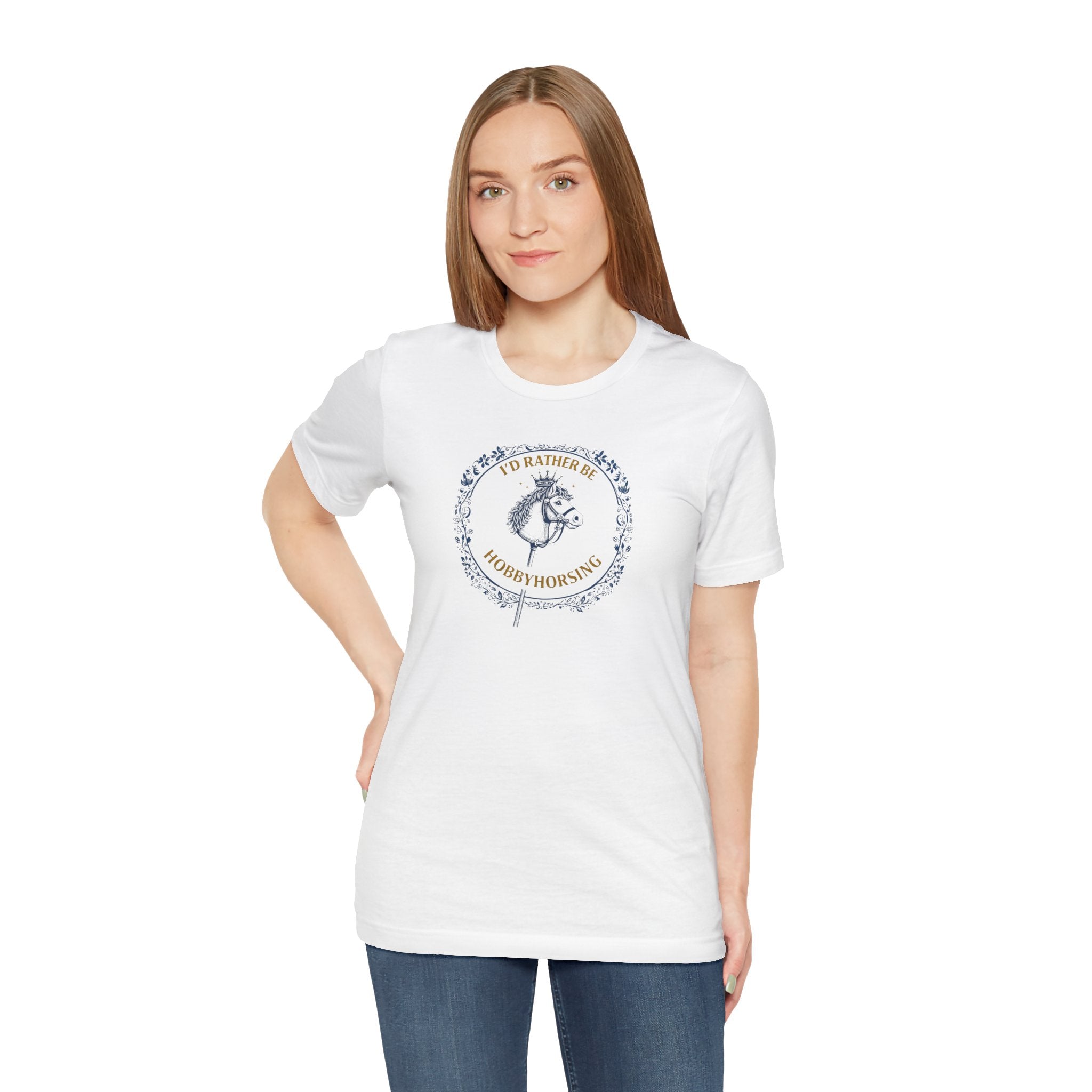 B&G HOBBYHORSE - I’d Rather Be HobbyHorsing  — Equestrian Tee