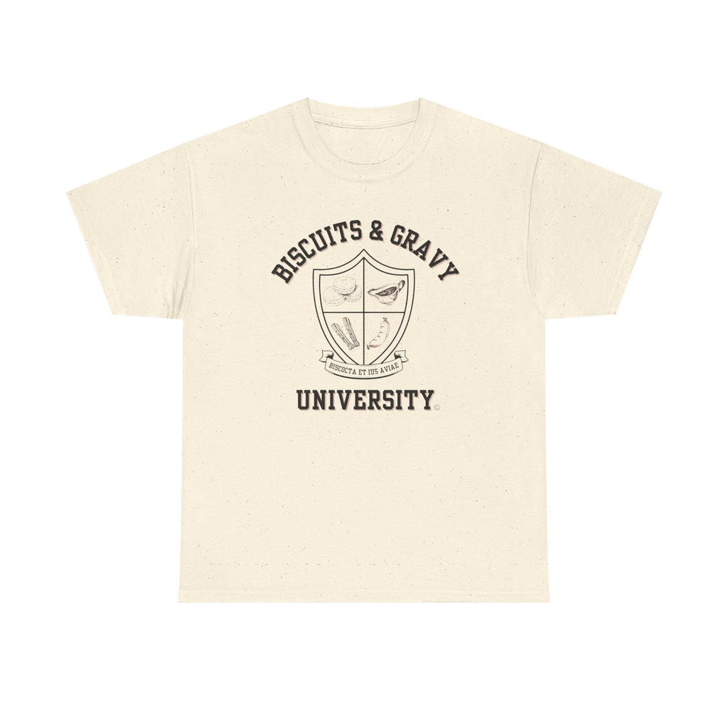 B&G Crest T-Shirt - Biscuits & Gravy University