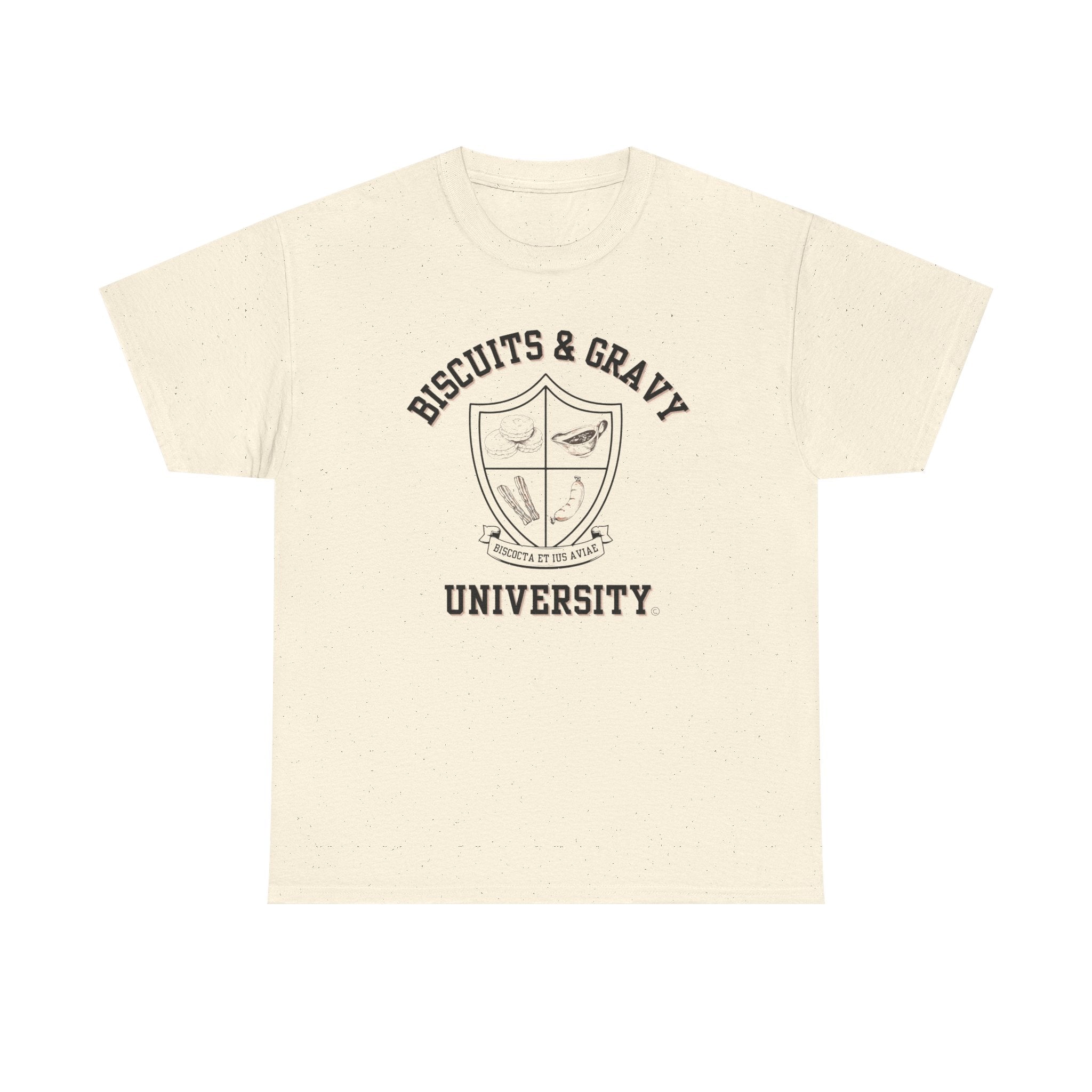 B&G Crest T-Shirt - Biscuits & Gravy University