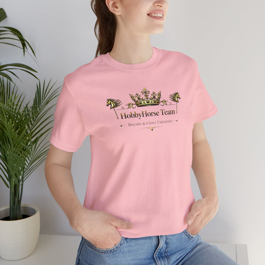 B&G HOBBYHORSE - Team Crown Tee — Equestrian Hobby Horse Riding Shirt
