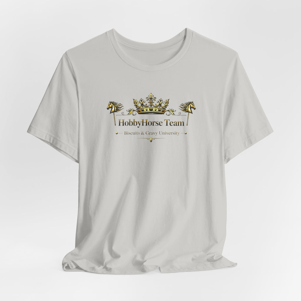 B&G HOBBYHORSE - Team Crown Tee — Equestrian Hobby Horse Riding Shirt