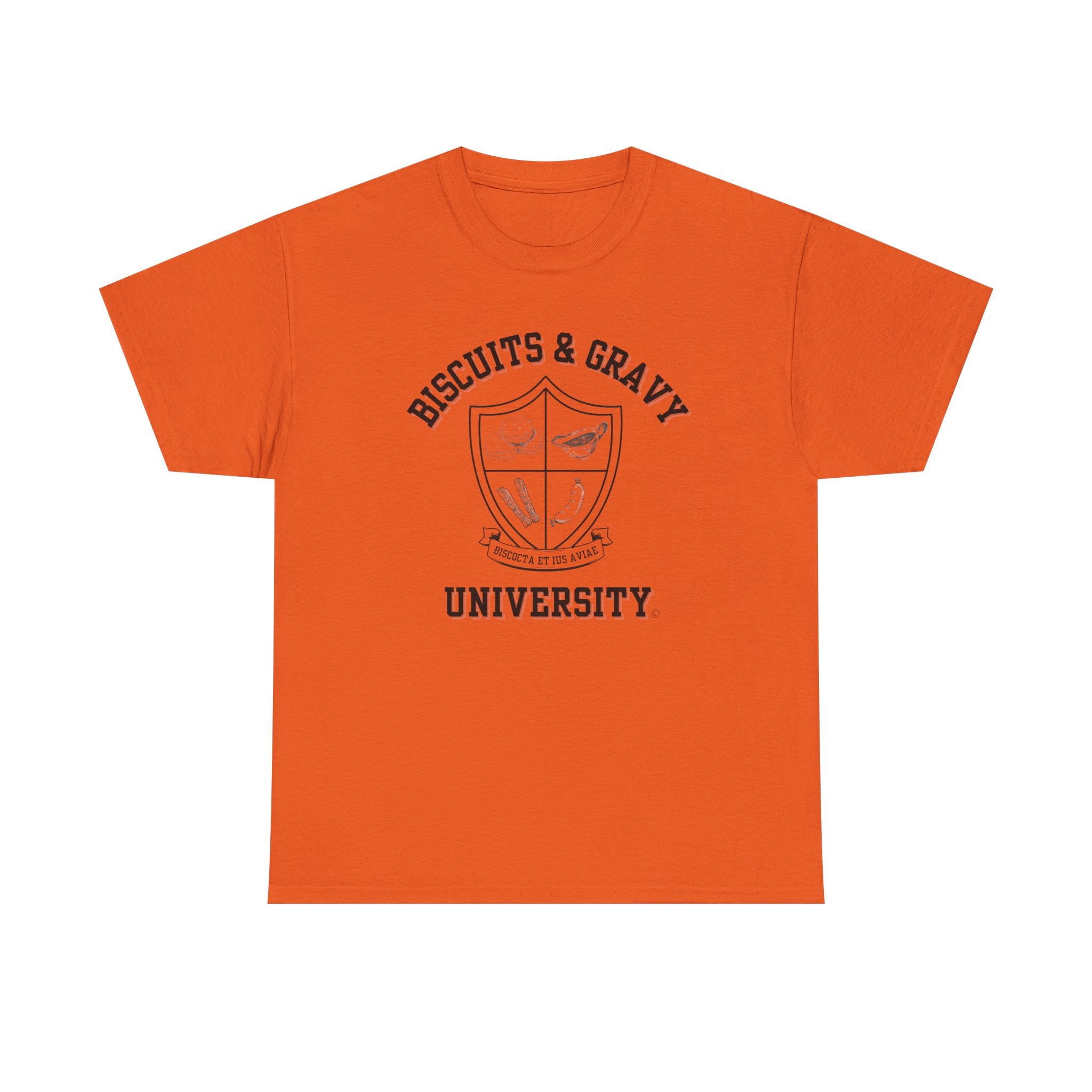 B&G Crest T-Shirt - Biscuits & Gravy University